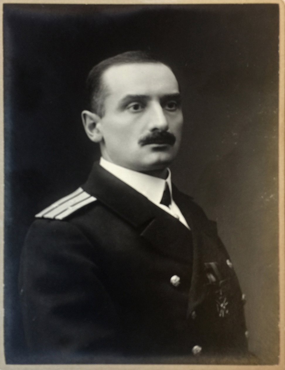 Portrait of Alexander Kolchak 1874-1920, 1909 by Photo studio H. Rentz and F.