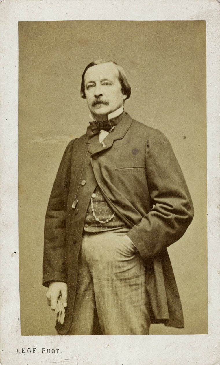 Portrait of the pianist and composer Félix Le Couppey by Photo studio Legé and Bergeron.