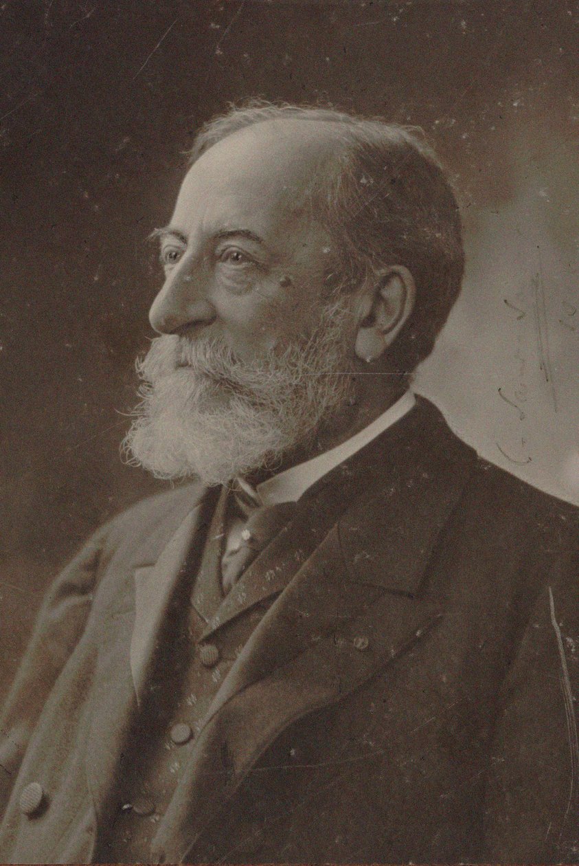 Portrait of the composer Camille Saint-Saëns, 1910 by Photo studio Nadar.
