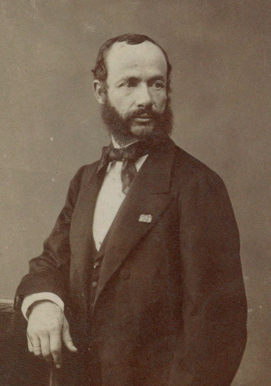 Portrait of the Violinist and Composer Henri Vieuxtemps by Photo studio Nadar.