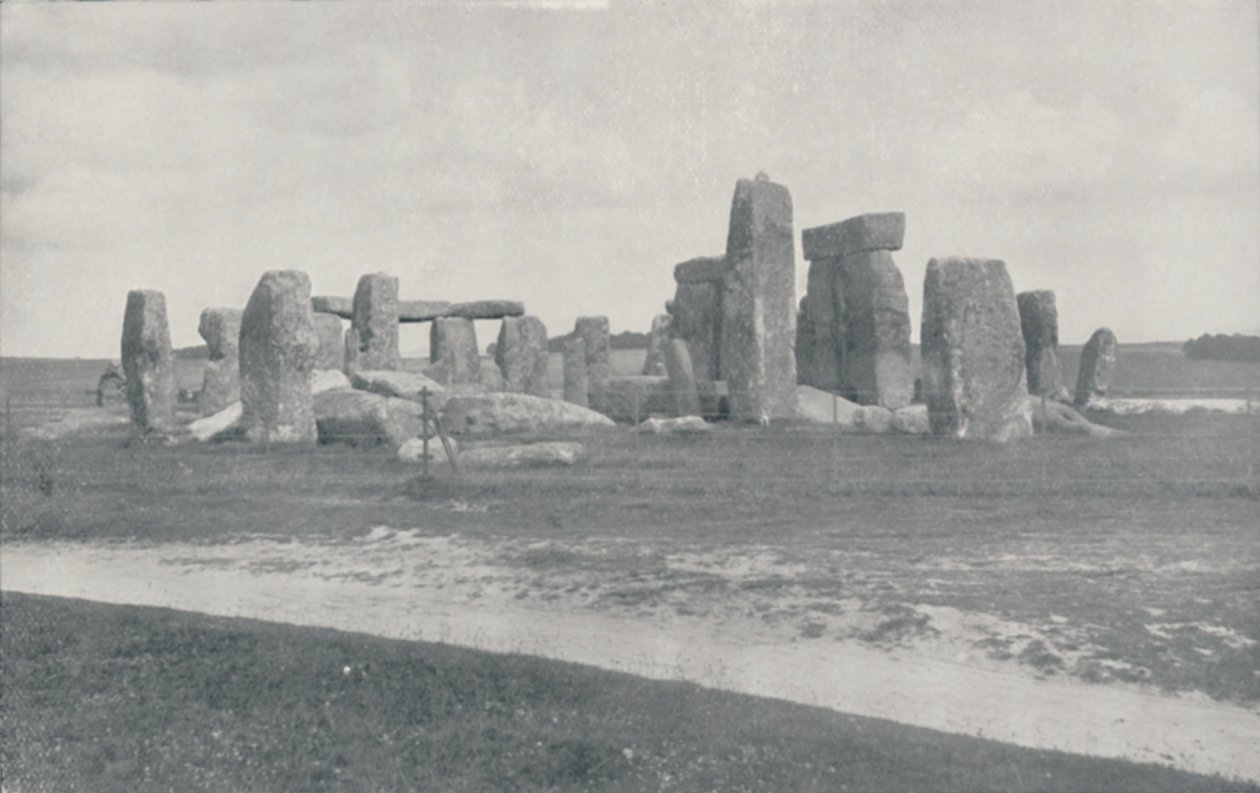 Stonehenge by Photochrom Co Ltd of London