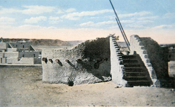 Estufa Building, New Mexico, c.1920 by Photographer American