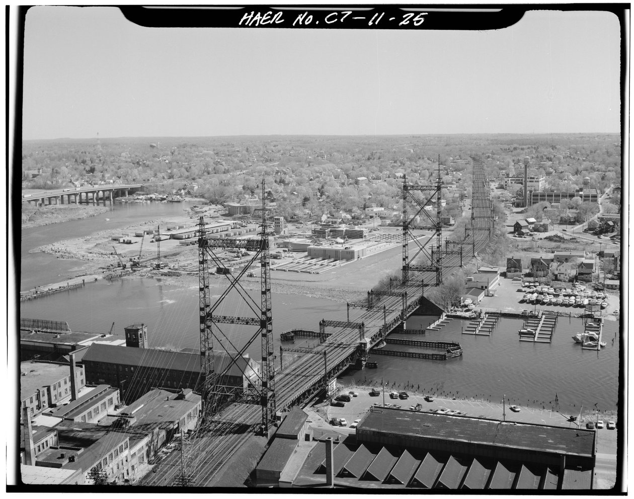 Norwalk River Bridge, Norwalk, Connecticut by Photographer American