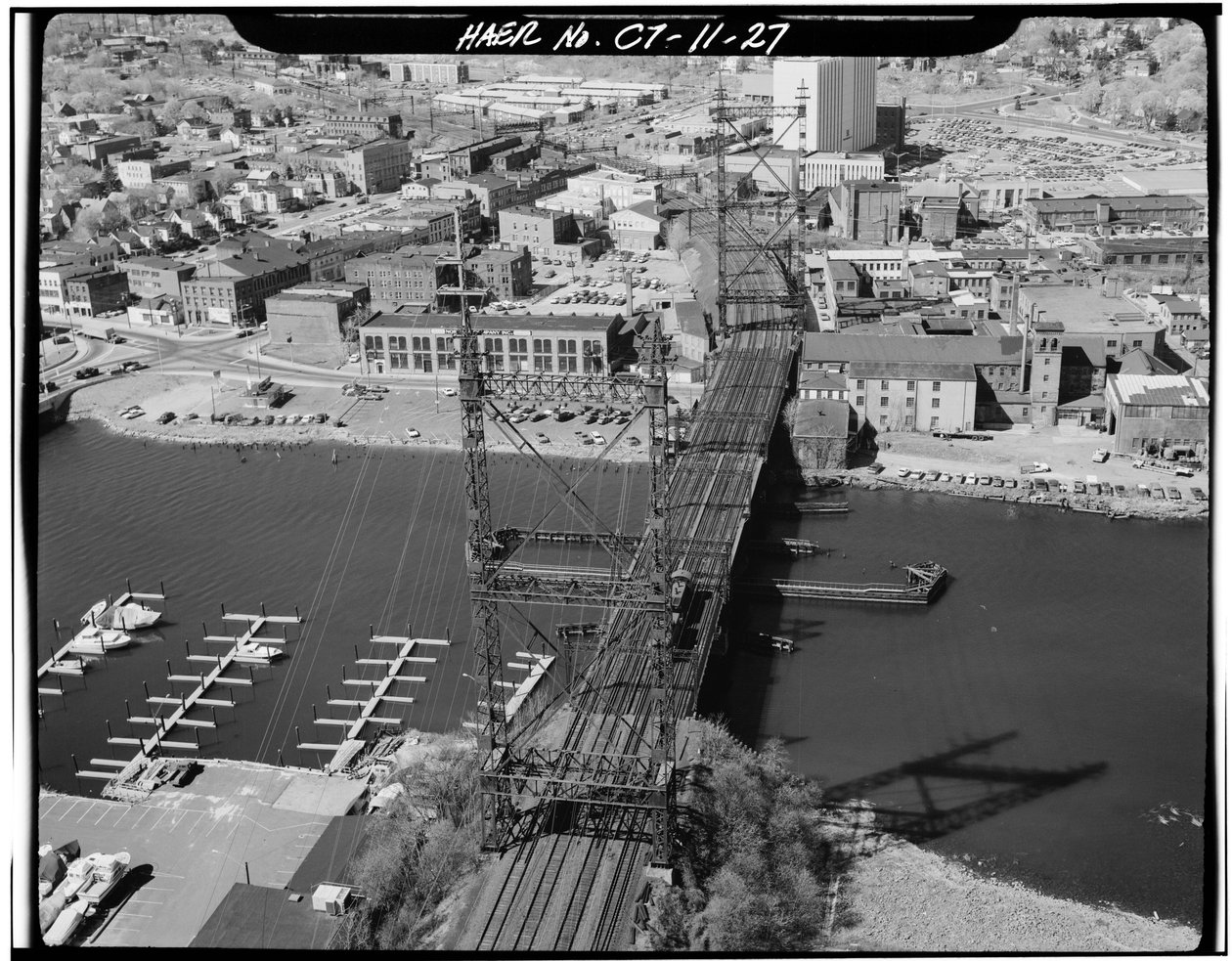 Norwalk River Bridge, Norwalk, Connecticut by Photographer American
