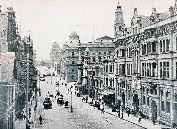 Bridge Street, Sydney, c.1900, from 
