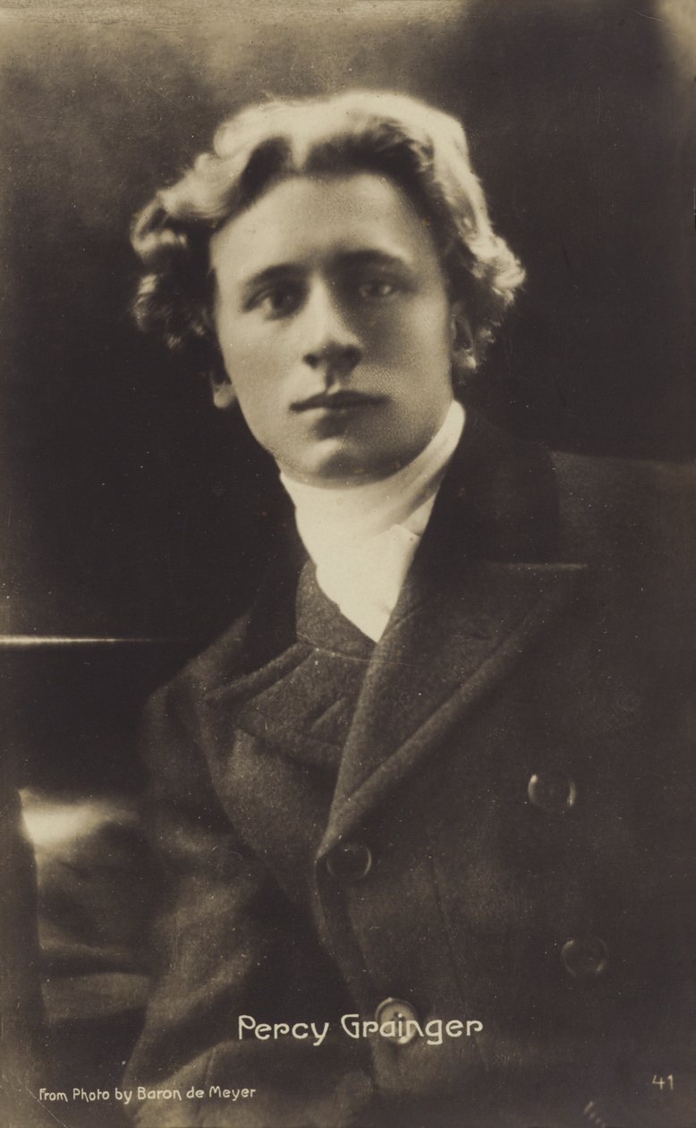 Percy Grainger, Australian-born Composer, Arranger and Pianist (1882-1961) by Photographer Australian