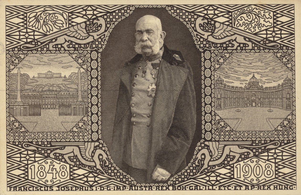 Emperor Franz Joseph I of Austria by Photographer Austrian
