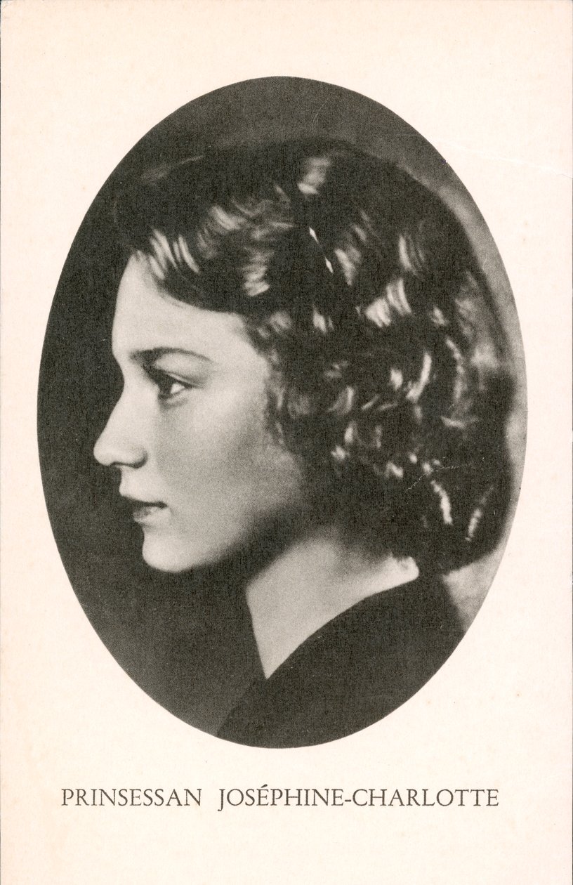 Princess Josephine-Charlotte of Belgium by Photographer Belgian