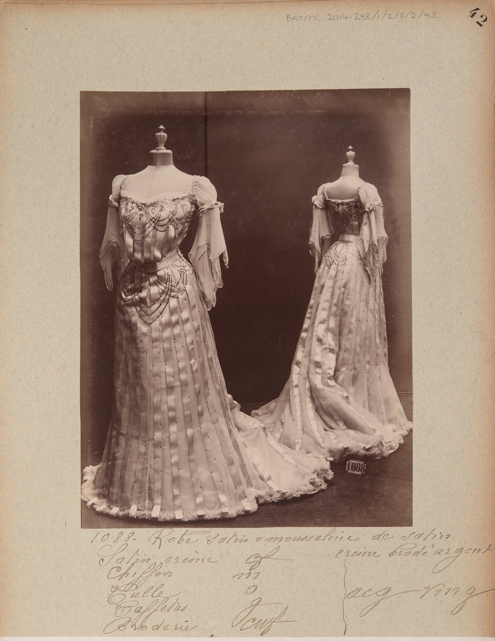House of Worth, Ball Gown by Photographer French