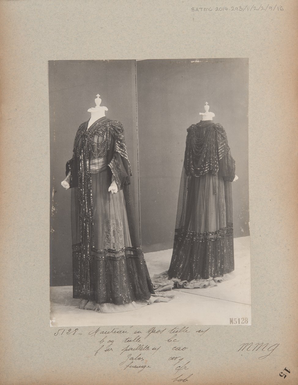 House of Worth, Evening Coat by Photographer French