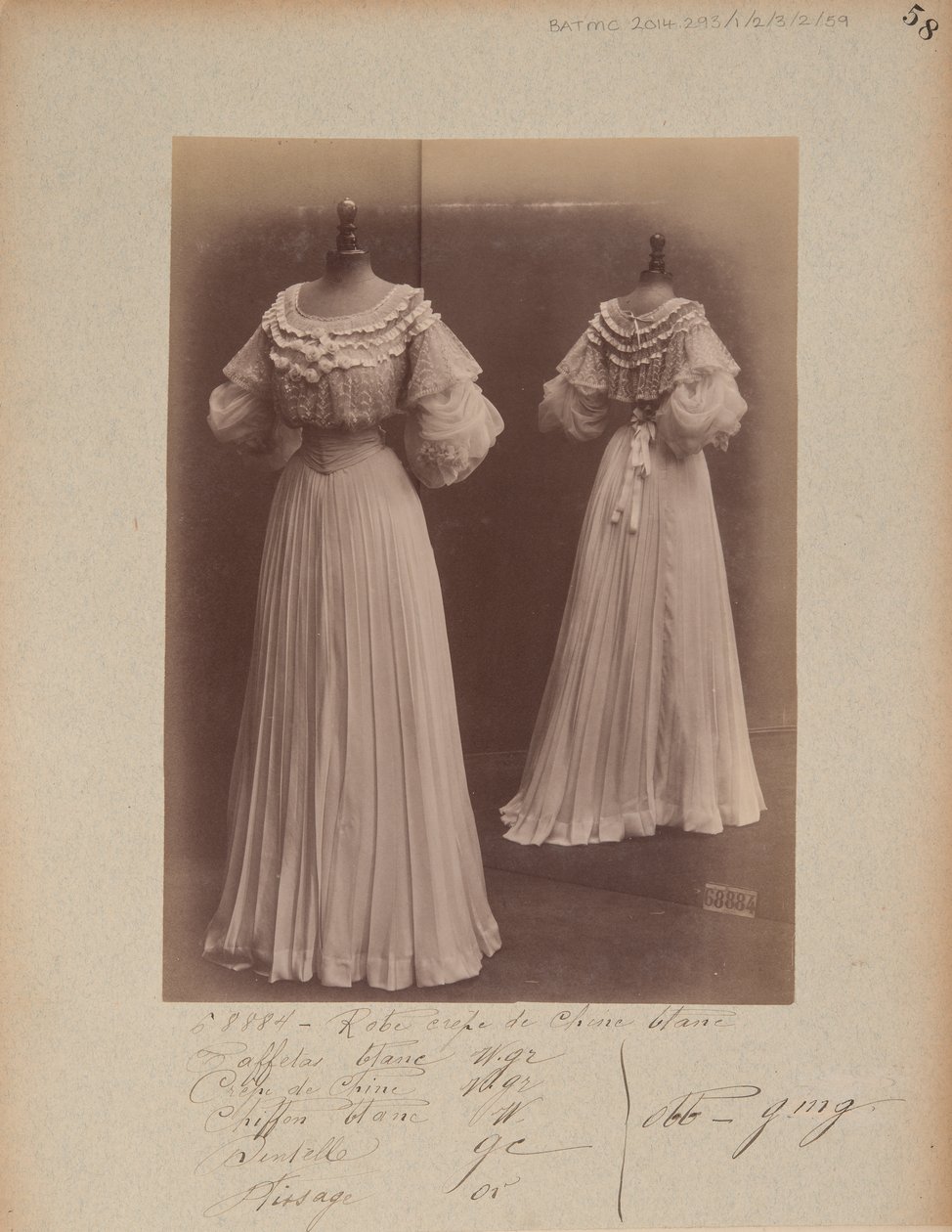 House of Worth, Evening Dress by Photographer French