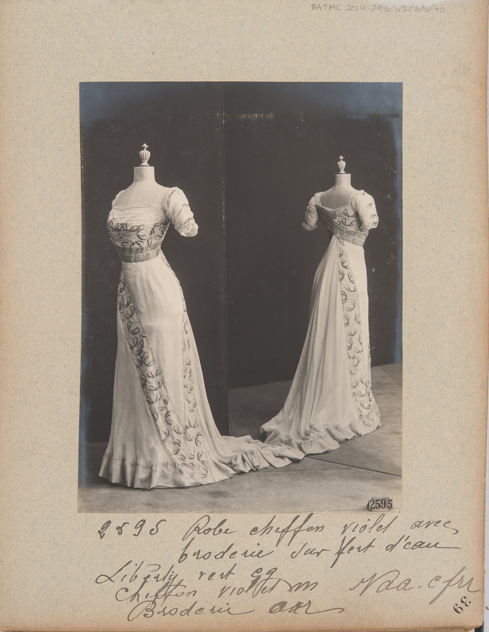 House of Worth, Evening Dress by Photographer French