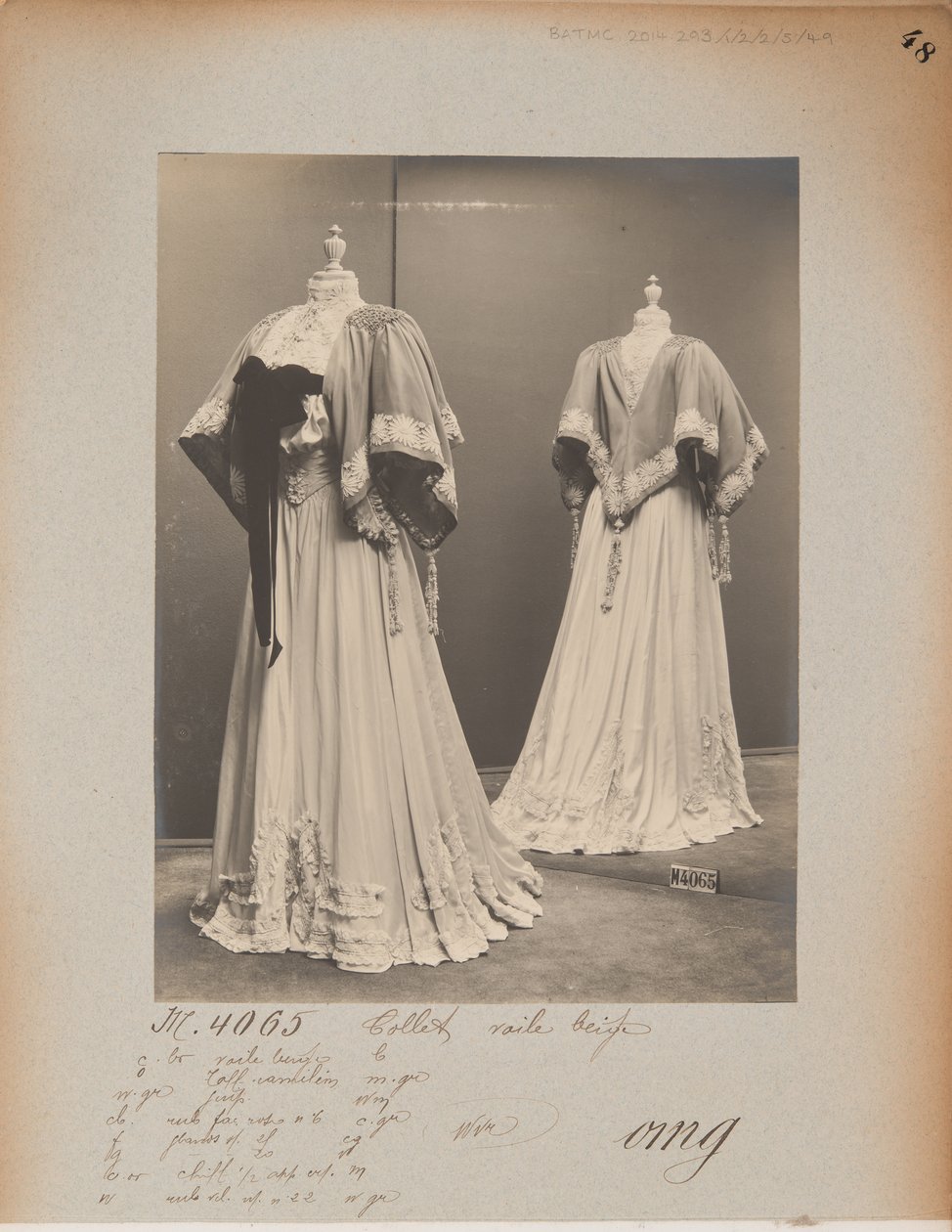 House of Worth, Shoulder Cape by Photographer French