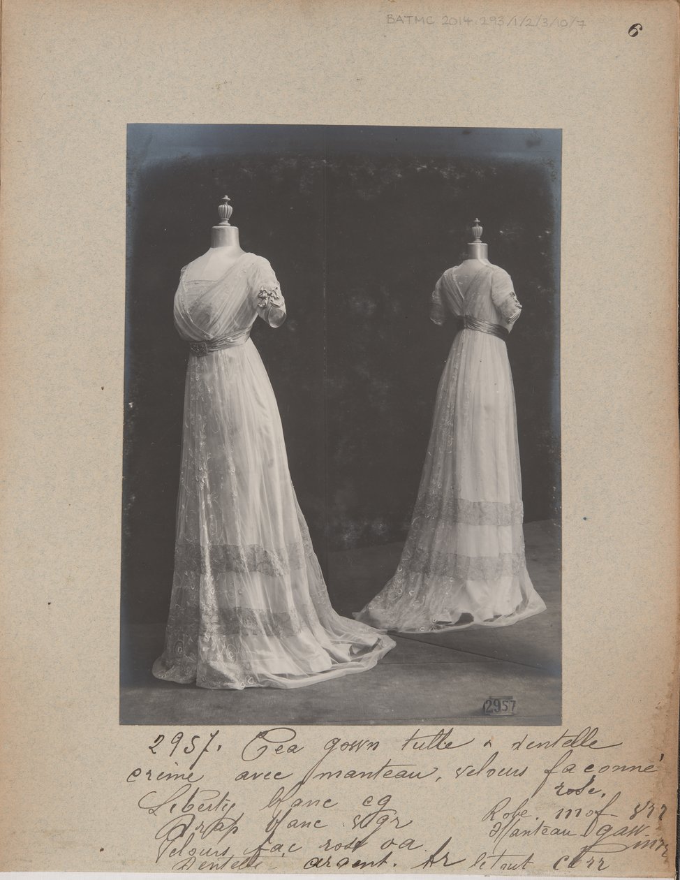 House of Worth, Tea Gown by Photographer French