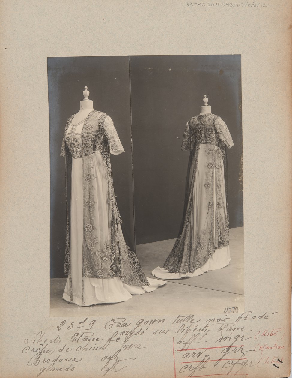 House of Worth, Tea Gown by Photographer French