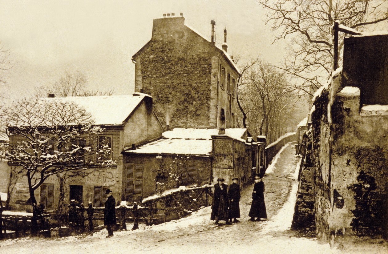 Le Lapin Agile, Montmartre, Paris, c. 1900 by Photographer French