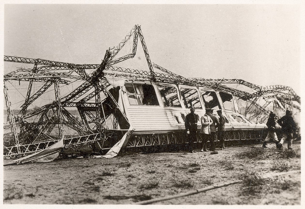 The ruins of the Zeppelin LZ10 