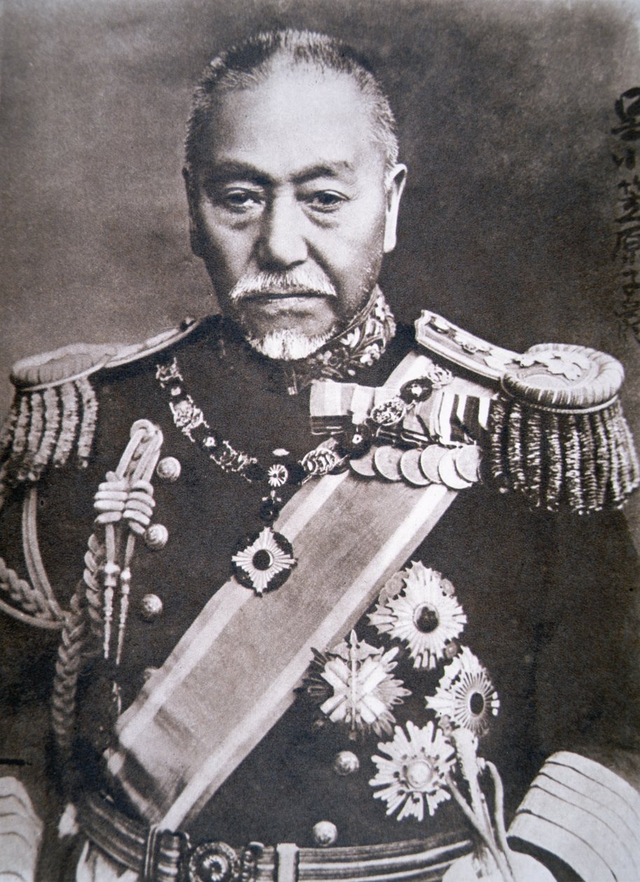 Admiral Togo by Photographer Japanese