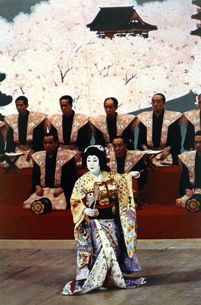 Japanese Kabuki Play by Photographer Japanese
