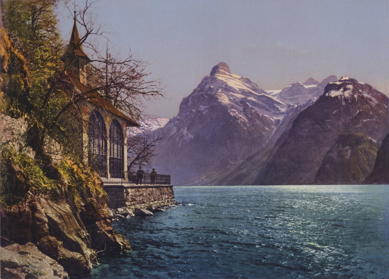 The Tell Chapel, Gitschen and Urirotstock by Photographer Swiss