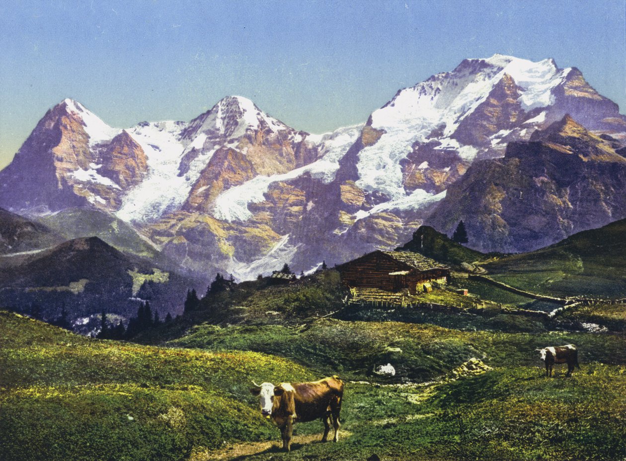 Eiger, Monch and Jungfrau by Photographer Swiss