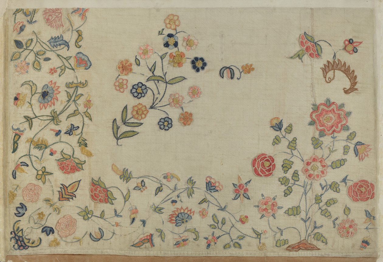 Embroidered Christening Blanket by Phyllis Dorr