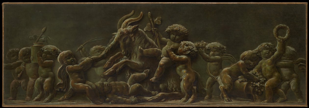 Infant Bacchanal, 1780s by Piat Joseph Sauvage