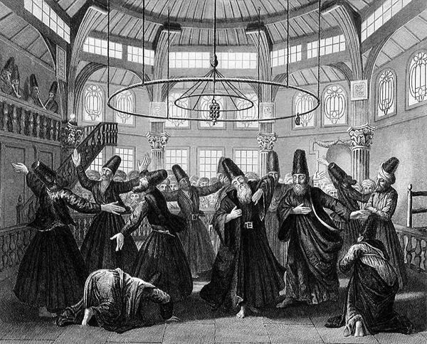 The Dance of the Dervishes by Picart (after)