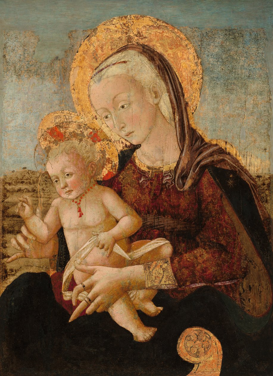 Madonna and Child, c.1475 by Pier Francesco Fiorentino
