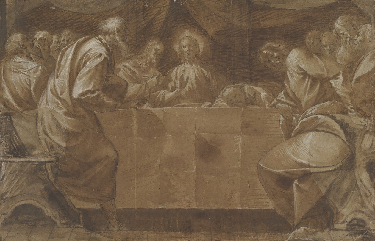 The Last Supper, ca. 1608 by Pier Francesco Mazzucchelli