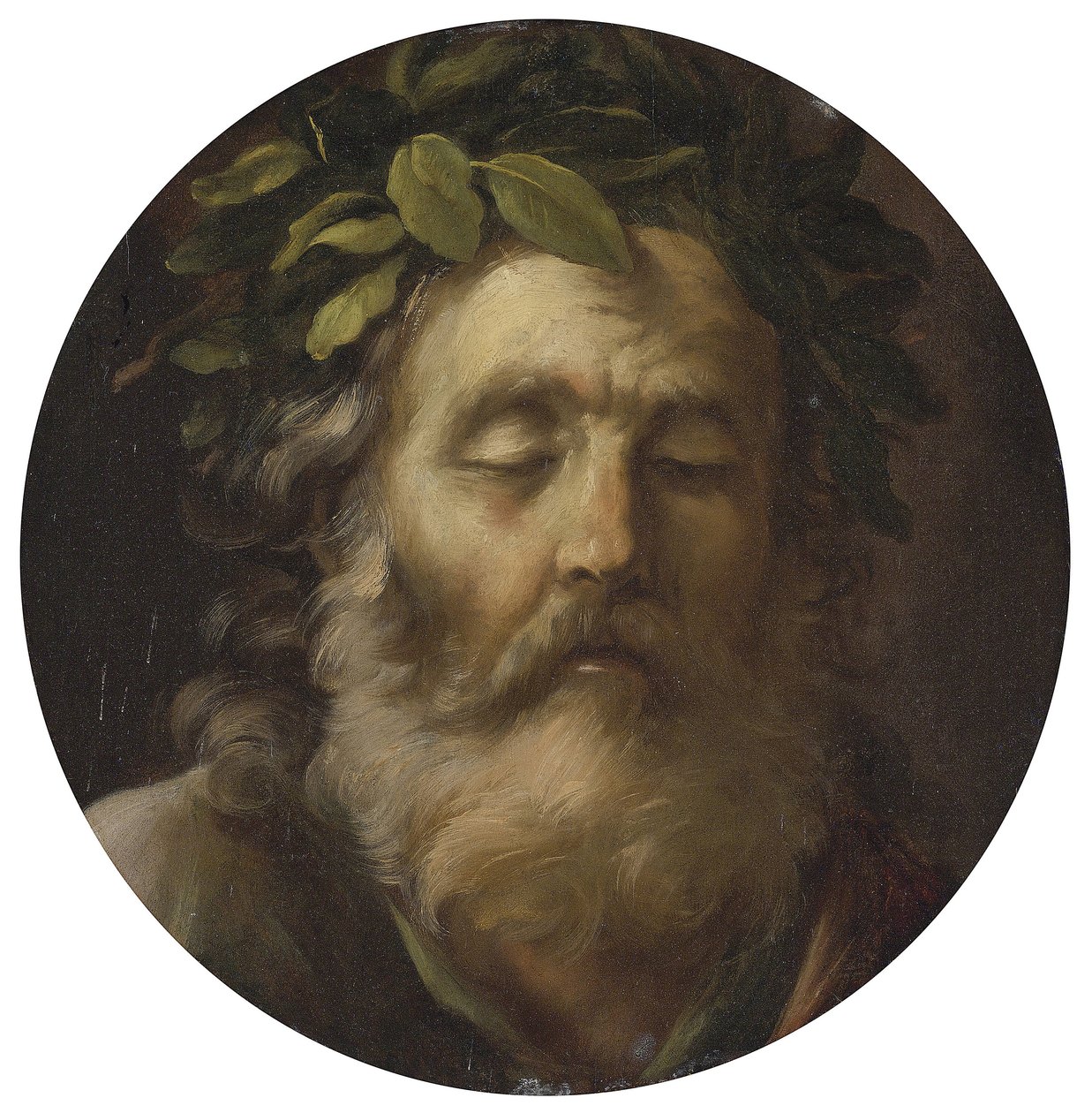 Portrait of the Poet Homer by Pier Francesco Mola