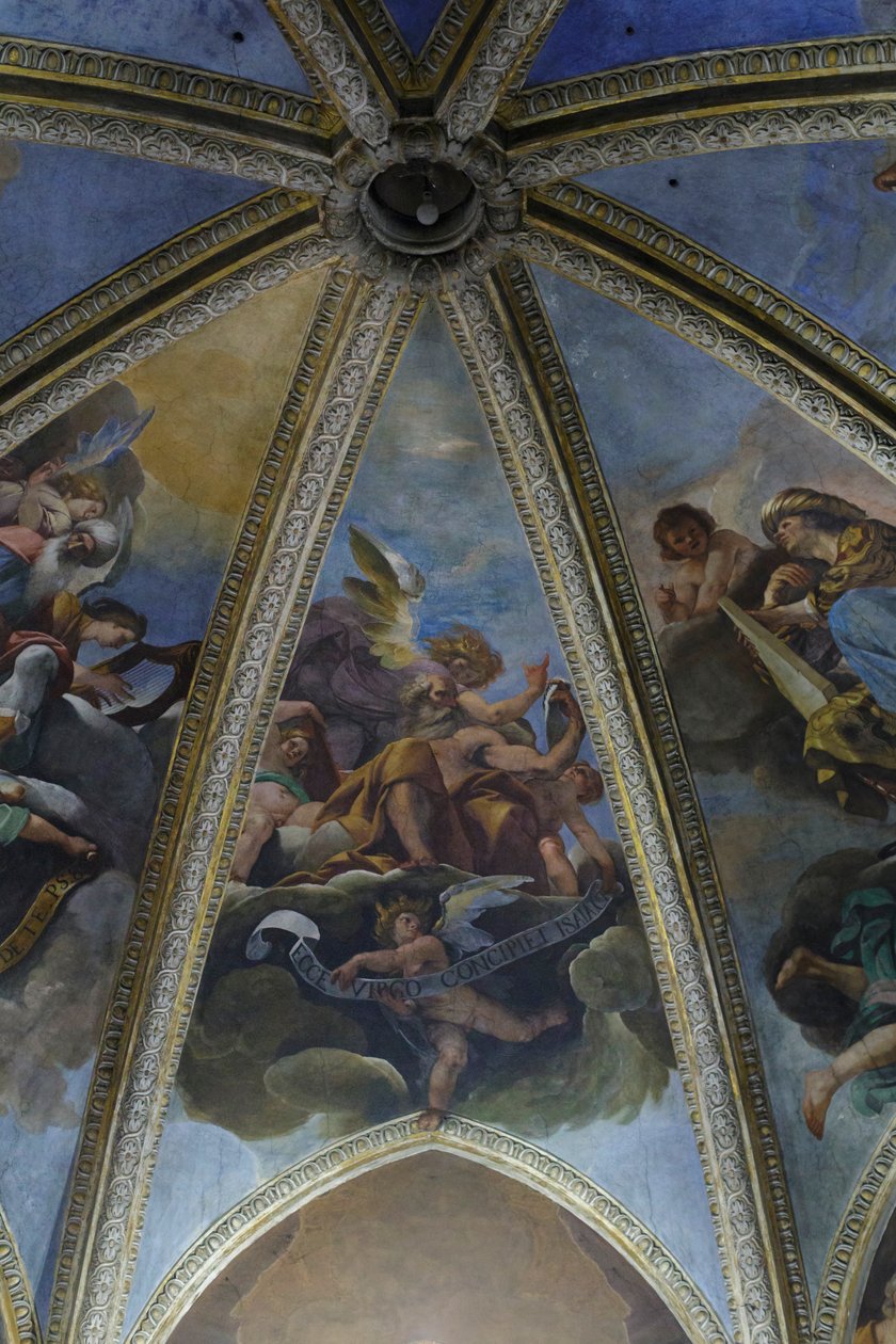 Fresco Depicting the Prophet Isaiah, c.1626 by Pier Francesco Morazzone