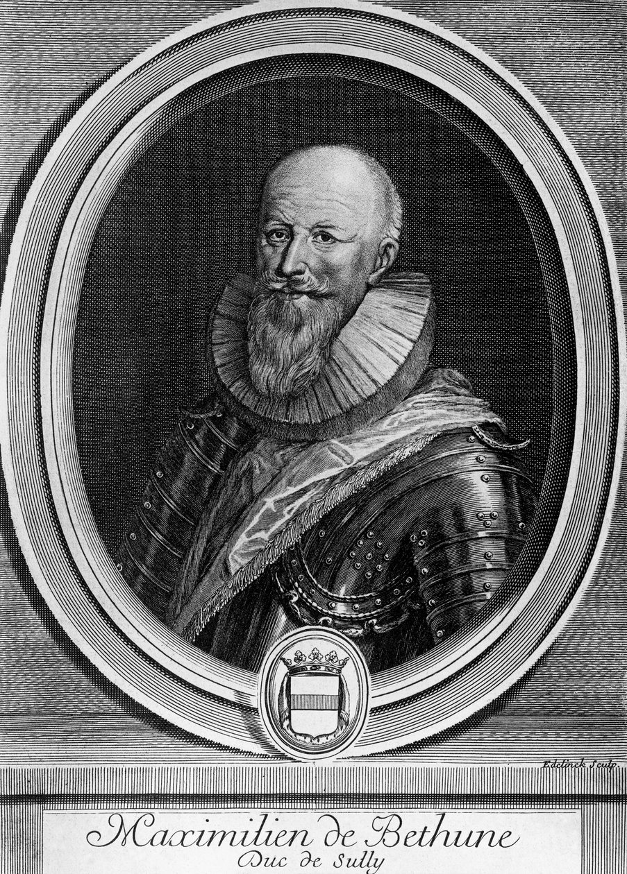 Portrait of Maximilien de Bethune by Blaise Nicolas Le Sueur