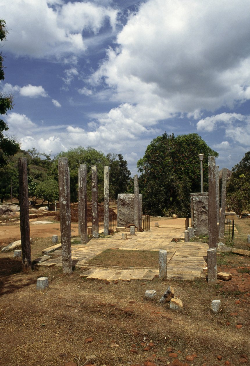 Relic chamber, Mihintale, near Anuradhapura, Sri Lanka by Blaise Nicolas Le Sueur