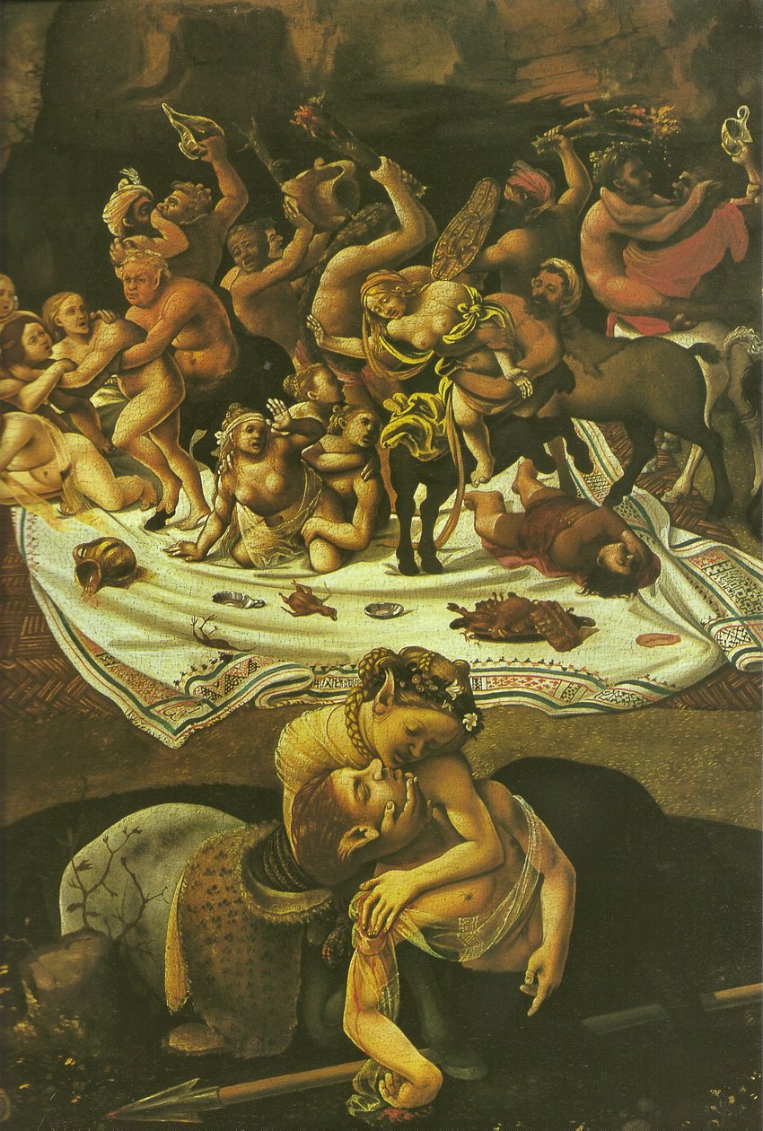 Battle of Lapiths and Centaurs by Piero di Cosimo