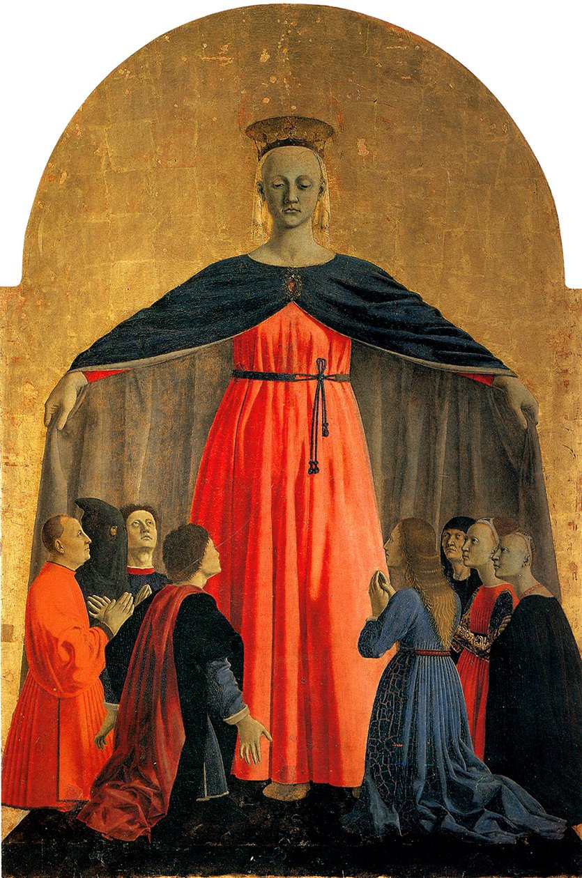 Madonna of Mercy by Piero della Francesca