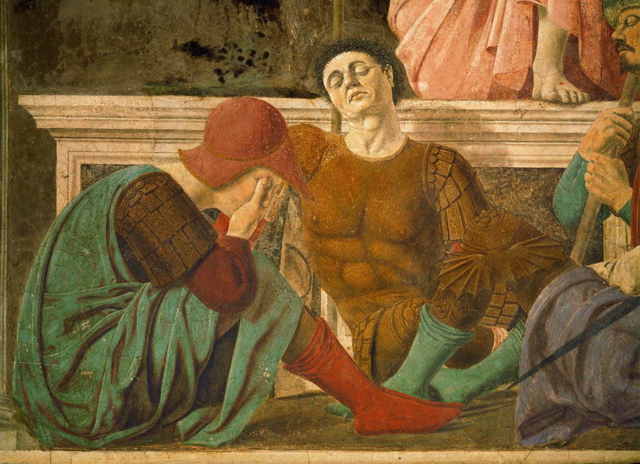 Sleeping Guards (Detail) by Piero della Francesca