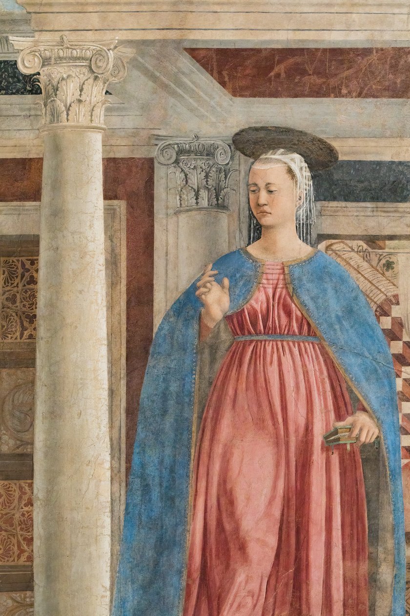 The Annunciation (detail) by Piero della Francesca