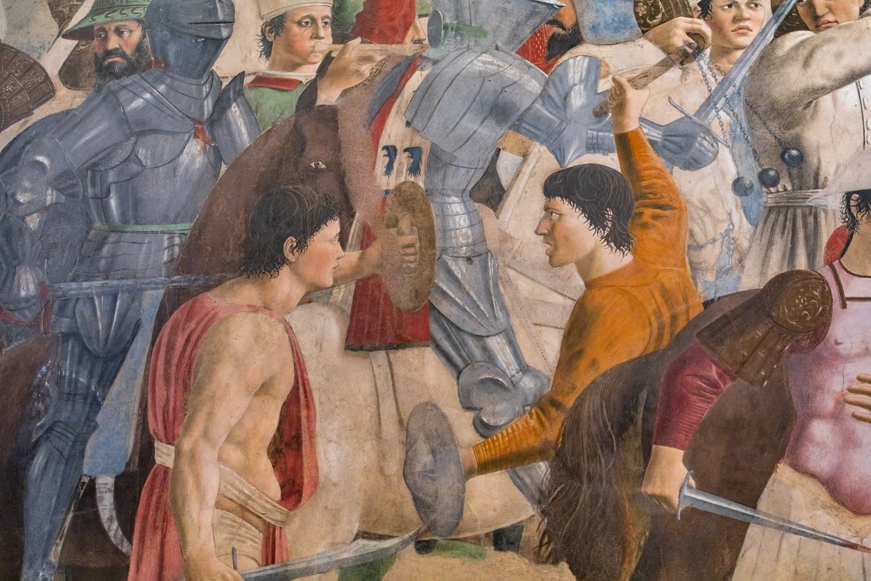 The Battle of Heraclius and Chosroes (detail) by Piero della Francesca