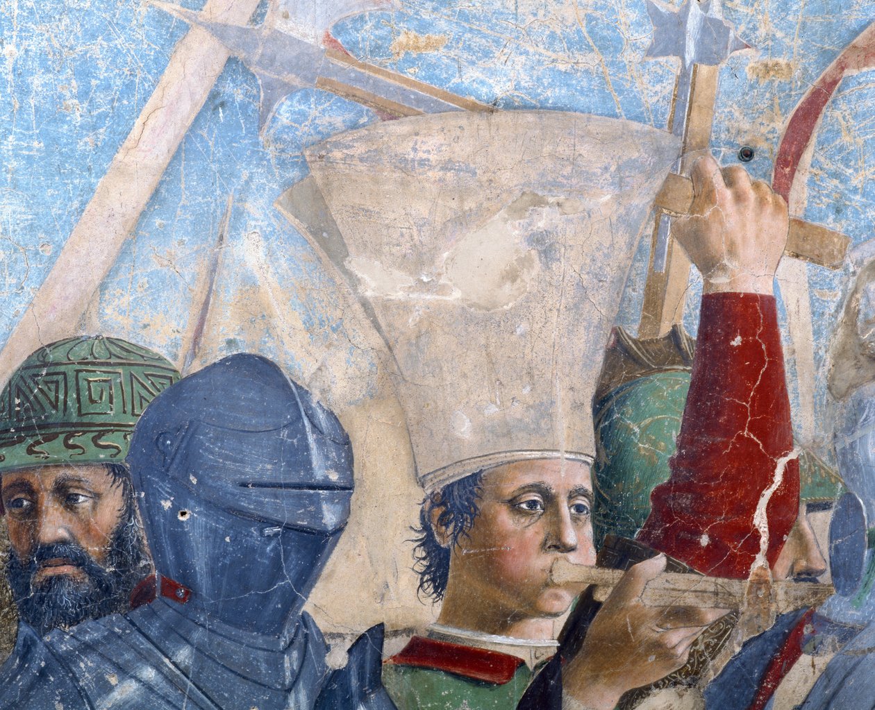 The Legend of the True Cross (detail) by Piero della Francesca