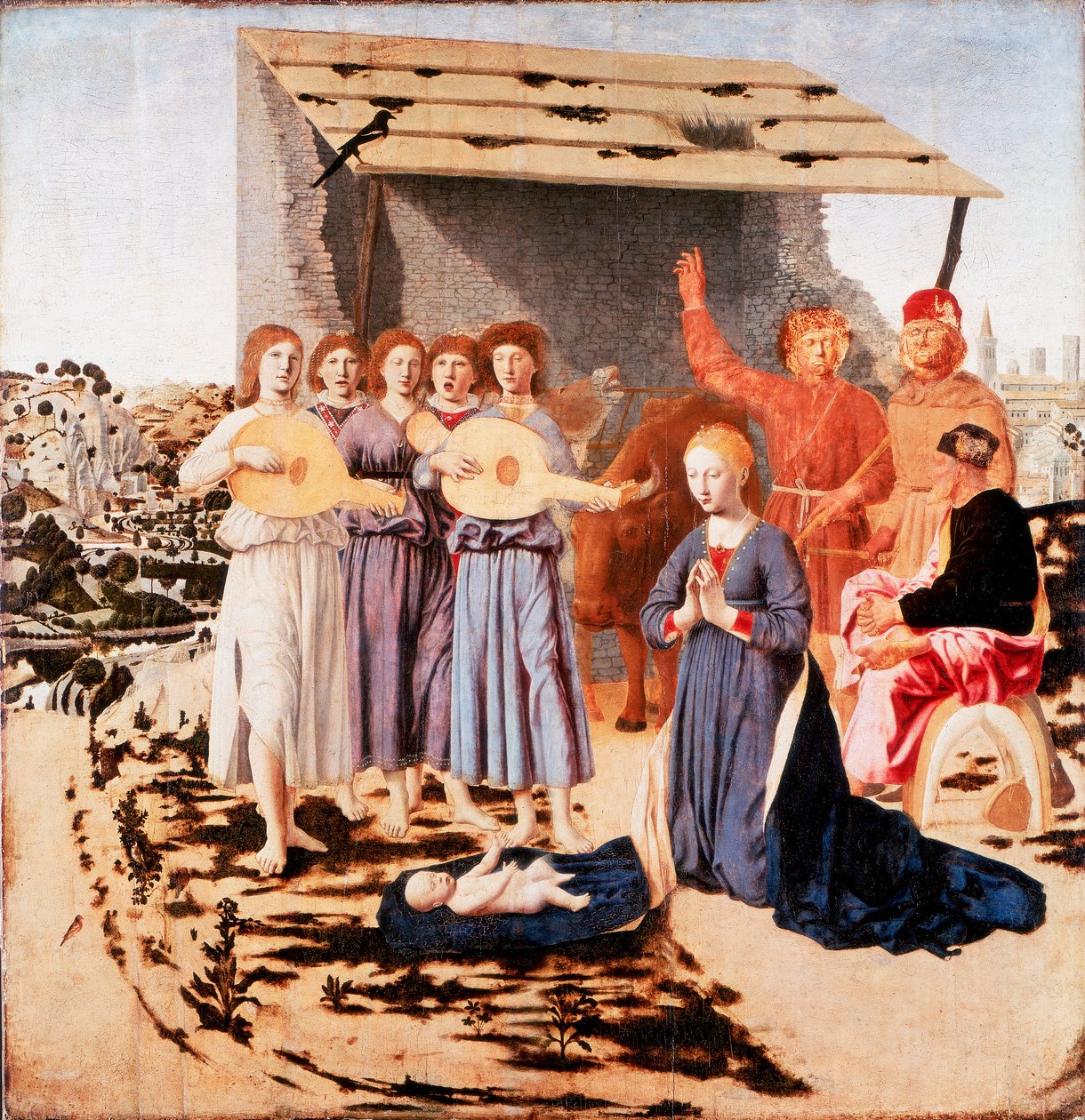 The Nativity, 1470-1475 by Piero della Francesca