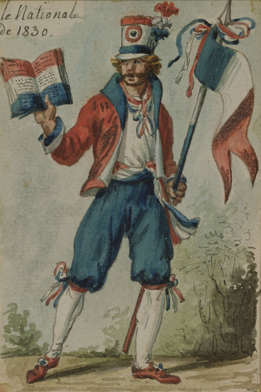 National Guard of 1830 by Pierre Antoine Lesueur