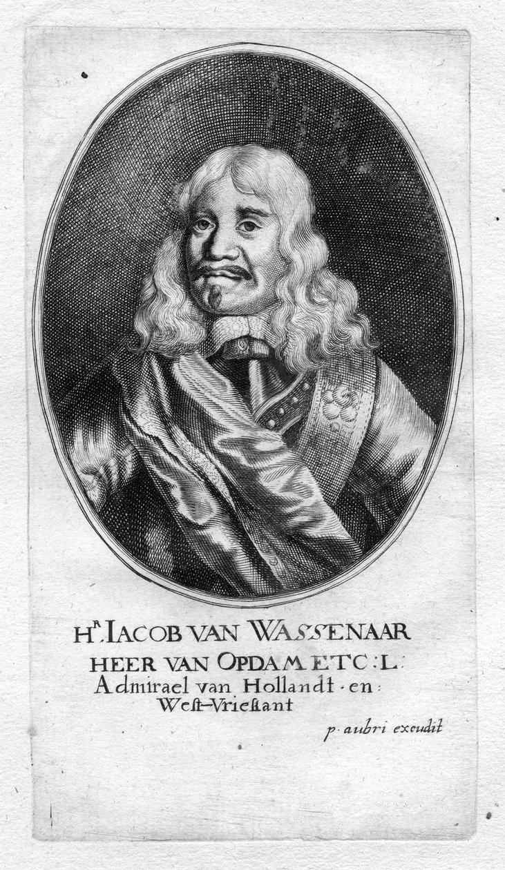 Jacob van Wassenaer Obdam by Pierre Aubry