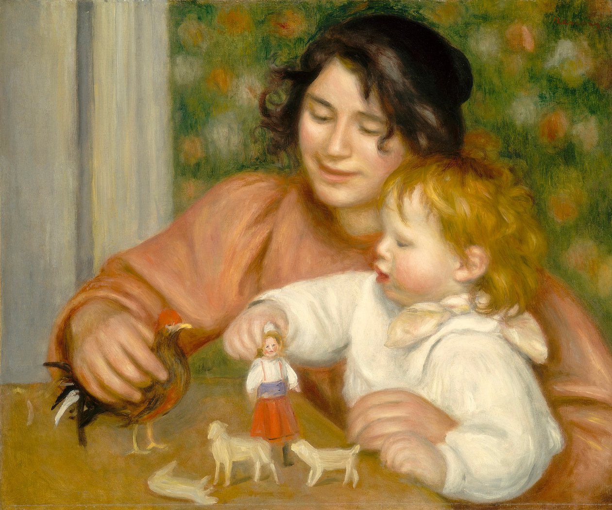 Child with Toys, Gabrielle and the Artist