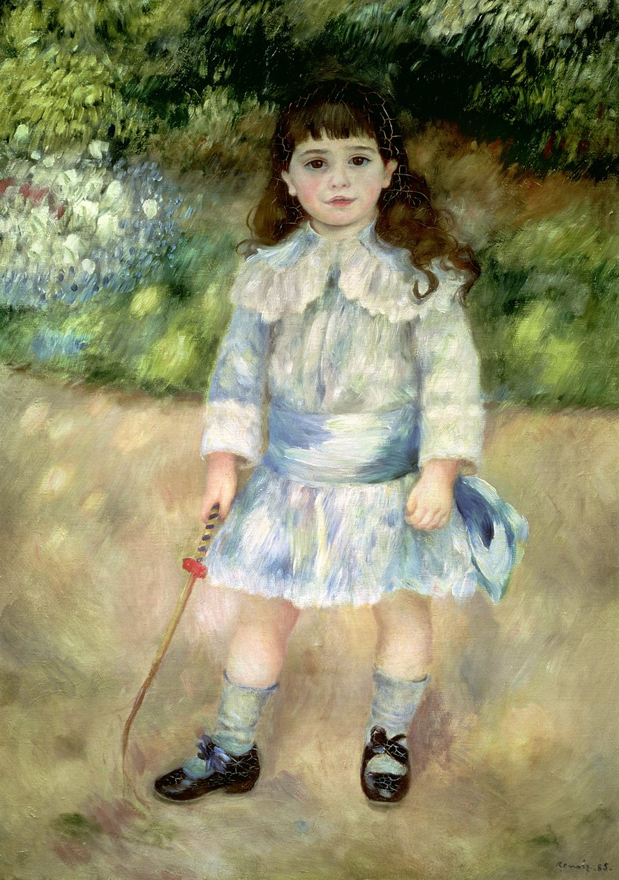 Child with a Whip, 1885 by Pierre Auguste Renoir