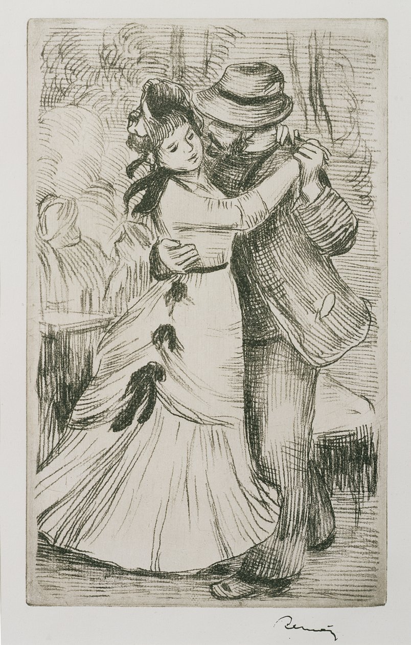 Dancing Couple by Pierre Auguste Renoir