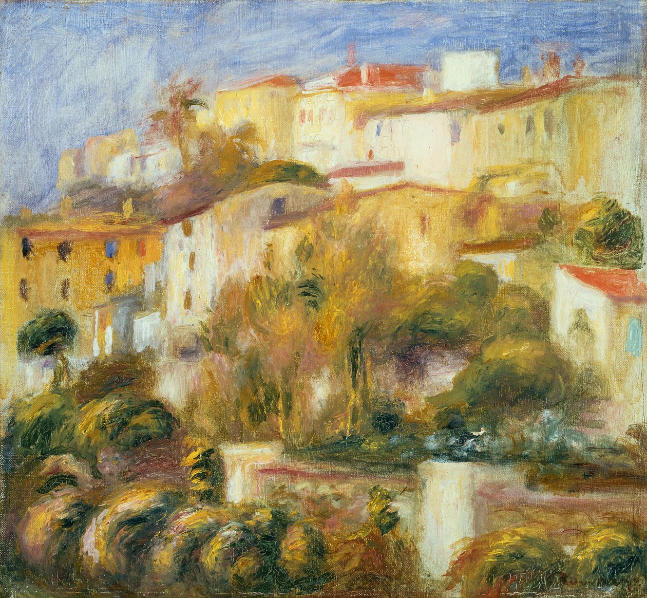 House at Cagnes by Pierre Auguste Renoir