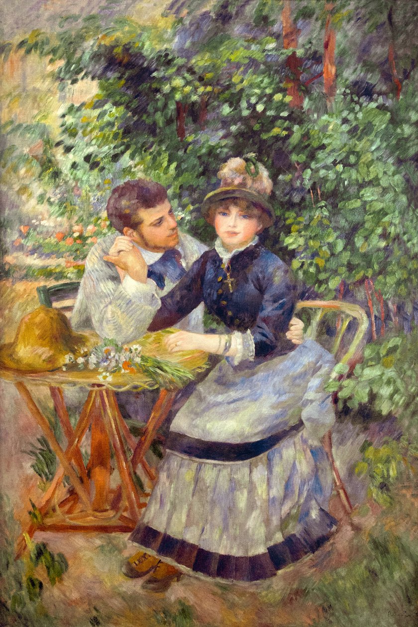 In the Garden by Pierre Auguste Renoir