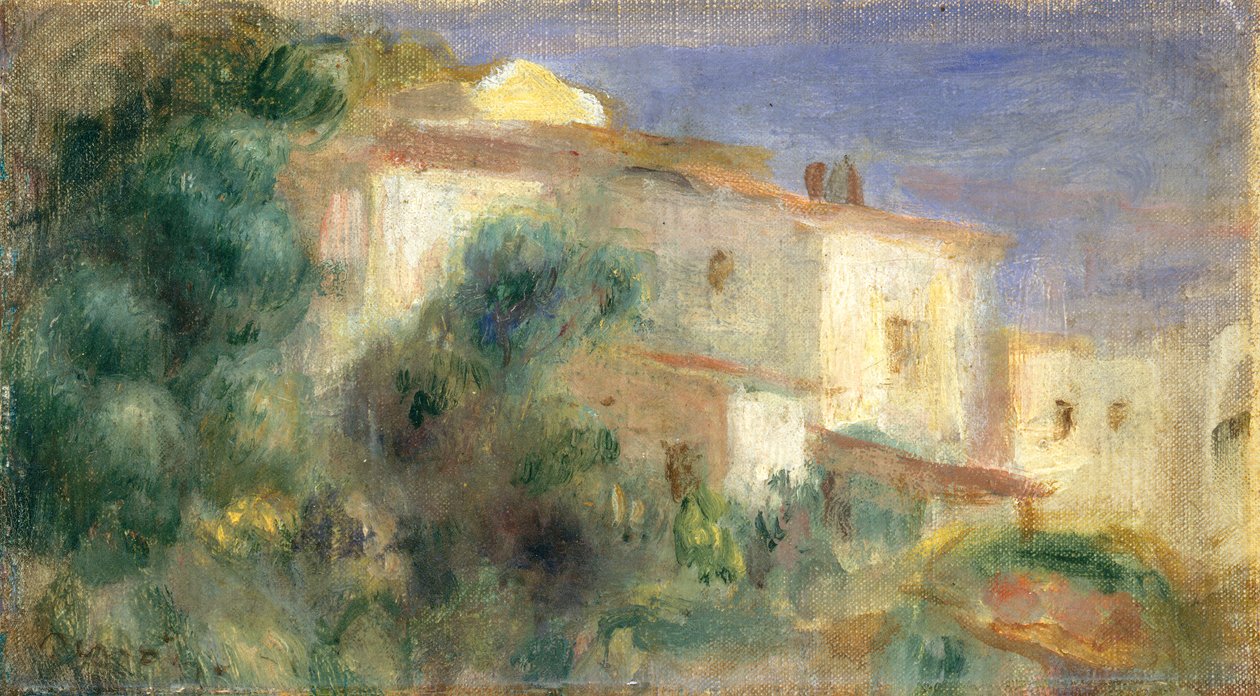 Maison de la Poste, Cagnes by Pierre Auguste Renoir