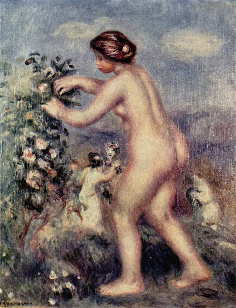 Ode to the Flowers by Pierre Auguste Renoir